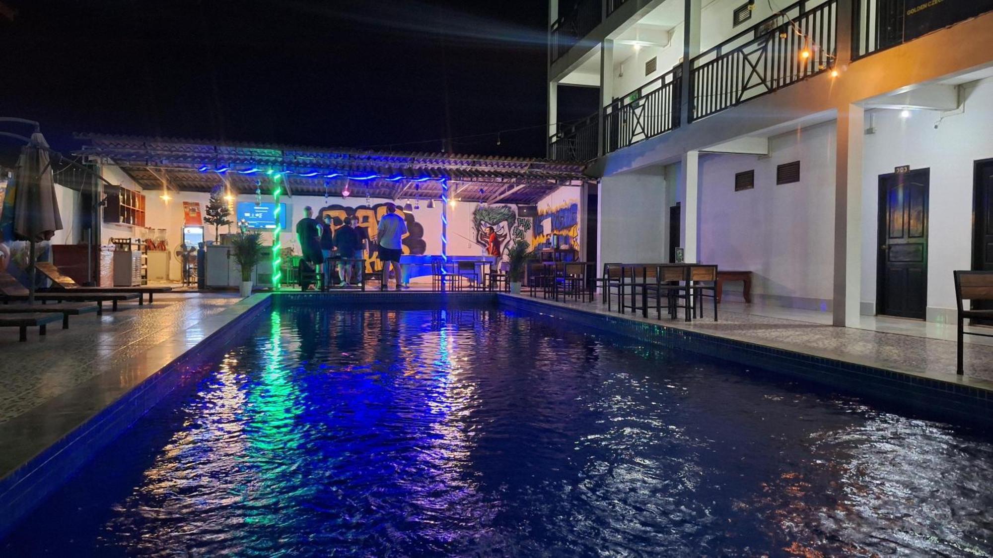 Vang Vieng Santara Backpackers Hostel ภายนอก รูปภาพ